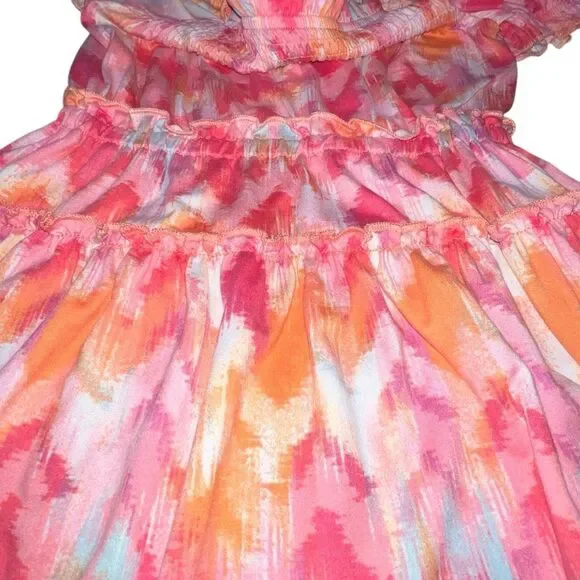 Girls dress Easter dress size 5/6 BCBG girls pink dress - Picture 2 of 4